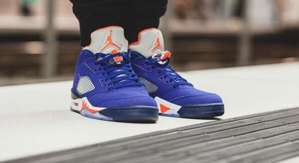 Jordan Air Jordan 5 ネイビー/オレンジ Air Jordan Retro 5 